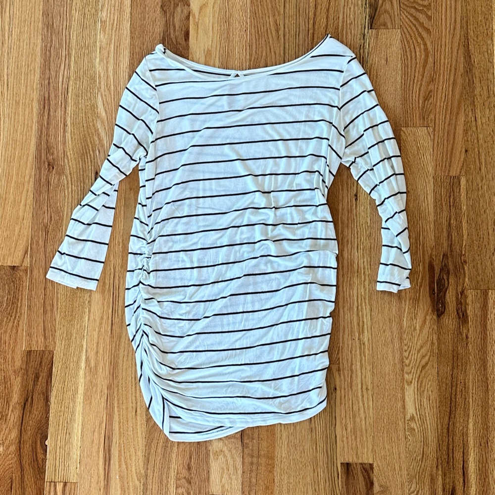 Motherhood Maternity Striped Shirt